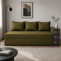 Ортопедичний диван Мекко Compact 2200×960 Bonel Standart Hard Plus тканина Bagama 17 (MEK-161614)