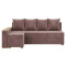 Кутовий ортопедичний диван Мекко Cube 2250×1430 Bonel Standart Hard Plus II категорія Allure Premium Rose (MEK-161534)