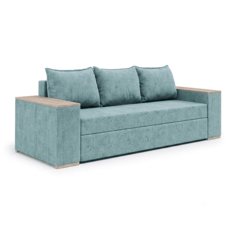 Ортопедичний диван Мекко Elite Comfort 2500×960 Lux IV категорія Bestseller Pale Aqua (MEK-161053)