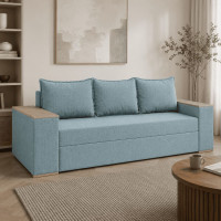 Ортопедичний диван Мекко Elite Comfort 2500×960 Lux IV категорія Bestseller Pale Aqua (MEK-161053)
