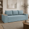 Ортопедичний диван Мекко Elite Comfort 2500×960 Lux IV категорія Bestseller Pale Aqua (MEK-161053)