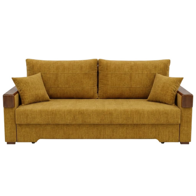 Ортопедичний розкладний диван Мекко Reston Maxi 2300×1030 Bonel Standart Hard Plus IV категорія Bestseller Amber (MEK-161424)