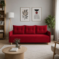 Ортопедический диван Мекко Scandi 2060×950 Lux II категория Allure Premium Wine (MEK-161564)