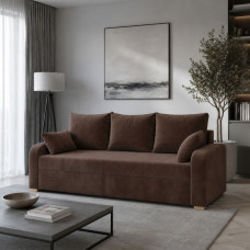 Ортопедичний диван Мекко Wilson Maxi 2300x1000 Lux II категорія Allure Premium Brown (MEK-161364)