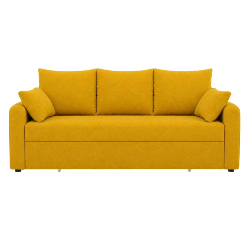 Диван розкладний ортопедичний Мекко Wilson 1950х1450 мм Gold II категорія Allure Premium Yellow (MEK-161234)