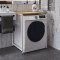 Стелаж-полиця Бафрум 401 Ferrum-decor для пральної машини 90x70,5x60,5 Білий метал ДСП Дуб Артизан 16 мм (FRD-107361)