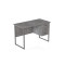 Комп'ютерний стіл Ferrum-decor Гаррі 75x120x60 сірий ДСП Бетон 32 мм (FRD-107291)