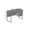 Комп'ютерний стіл Ferrum-decor Гаррі 75x120x60 сірий ДСП Бетон 32 мм (FRD-107291)
