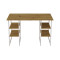 Комп'ютерний стіл Ferrum-decor Карен 75x120x60 білий ДСП Дуб Артизан 32 мм (FRD-107241)