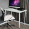 Універсальний стіл Prime Ferrum-decor 750x1000x600 Білий метал ДСП Кашемір 16 мм (FRD-107691)