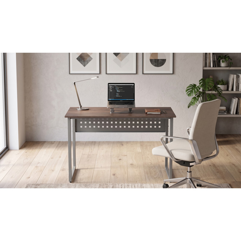 Стіл письмовий Майк Ferrum-decor 75x100x60 Сірий метал ДСП Дуб Кремона Канолло 16 мм (FRD-108191)