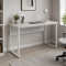 Стіл письмовий Майк Ferrum-decor 75x100x60 Білий метал ДСП Кашемір 32 мм (FRD-108301)
