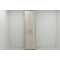 Шафа Гардероб Уні секція 6 серії Конект Ferrum-decor 220x60x50 см Сірий метал ДСП Дуб Сан-Марино 16 мм (FRD-106911)