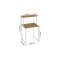 Стелаж-полиця Бафрум 402 Ferrum-decor для пральної машини 133,5x70,5x60,5 Білий метал ДСП Дуб Артизан 16 мм (FRD-107371)