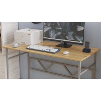 Компьютерный стол Ferrum-decor Раян 75x140x70 серый ДСП Дуб Артизан 32мм (FRD-107091)