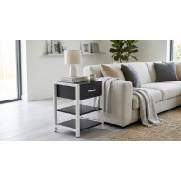 Тумба универсальная Ferrum-decor Вивьен 1/2 50x41x40 белый ДСП Каштан Арвадонна 16мм (FRD-107781)