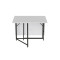 Стіл-трансформер книжка Вуді Ferrum-decor 75x130x90 Чорний метал ДСП (FRD-107341)