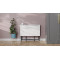 Стіл-трансформер книжка Вуді Ferrum-decor 75x130x90 Чорний метал ДСП (FRD-107341)