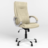 Кресло офисное поворотное Новый Стиль ELLY TILT PL35 ECO-07 (Светло-бежевый) (NWS-126668)