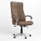 Крісло поворотне ORION STEEL CHROME (ANYFIX) Micro-B (Коричневий) (NWS-126618)
