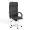 Крісло офісне поворотне Новий Стиль STAR STEEL CHROME TILT AL68 ECO-30 (Чорний) (NWS-126768)