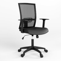 Кресло офисное поворотное Новый Стиль STILO R SL PL64 OH-5 ECO-30 (Черный) (NWS-126888)