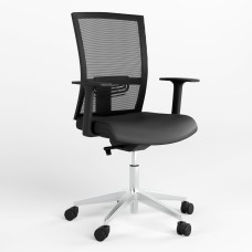Кресло офисное поворотное Новый Стиль STILO SFB AL70 P OH-5 ECO-30 (Черный) (NWS-126858)