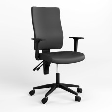 Крісло офісне поворотне Новий Стиль TAKTIK R FREELOCK+ PL70 ECO-30 (Чорний) (NWS-127068)