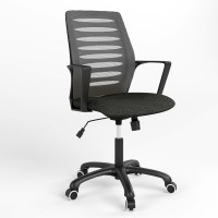 Крісло офісне поворотне Новий Стиль WEBSTAR BLACK GTP TILT PL62 OH-14 C-73 (Сірий) (NWS-132187)