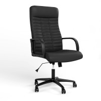 Крісло поворотне BOSS KD TILT PL64 ECO-30 (Чорний) (NWS-125440)