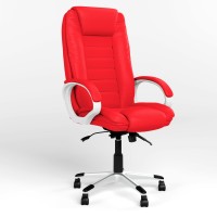 Крісло керівника поворотне Новий Стиль DAKAR (ANYFIX) P ECO-90 (Червоний) (NWS-125621)