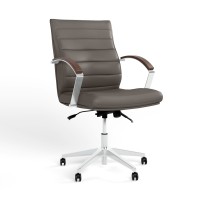 Крісло офісне поворотне Новий Стиль IRIS STEEL LB ANYFIX AL70 ECO-70 (Сірий) (NWS-126314)