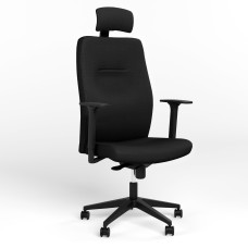 Крісло офісне поворотне Новий Стиль VISION R HR ST PL70 P CN-009 (Чорний) (NWS-127145)