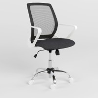 Кресло операторское поворотное Новый Стиль FLY WHITE GTP CHR61 P OH-14/C-38 (Серый/Антрацит) (NWS-123526)