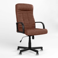 Крісло керівника Новий Стиль ATLANT BX PM64 ECO-21 (Темно-коричневий) (NWS-125067)