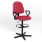 Крісло офісне поворотне Новий Стиль REGAL GTP NEW RING BASE STOPKI PM60 C-2 (Червоний) (NWS-132090)