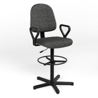 Крісло офісне поворотне Новий Стиль REGAL GTP NEW RING BASE STOPKI PM60 C-73 (Сірий) (NWS-132100)
