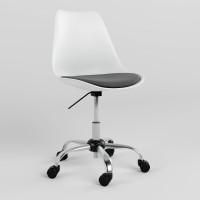 Крісло на роликах поворотне Новий Стиль ASTI SOFT GTS (J) CHR61 (BOX-1) P PL-16 (Сірий) (NWS-123169)