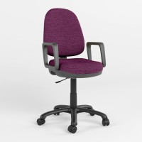 Крісло операторське поворотне Новий Стиль COMFORT GTP C-74 (Фіолетовий) (NWS-123329)