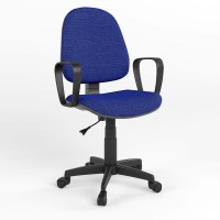 Крісло операторське поворотне Новий Стиль FOREX GTP CPT PL56 C-14 (Синій) (NWS-123449)