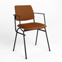 Стул офисный Новый Стиль ISIT ARM BLACK V-49 (Охра) (NWS-127870)