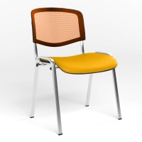 Стул офисный ISO NET CHROME OH-9 V-26 (Желтый) M (NWS-127830)