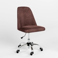 Стул поворотный на роликах Новый Стиль MILANA GTS (J) CHR61 SMP P PL-05 (Светло-коричневый) (NWS-128880)