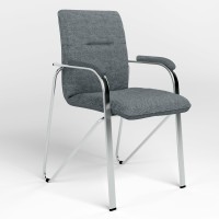 Стул для посетителей Новый Стиль SAMBA(S) (BOX-2) ZT-13 (Серый) (NWS-129220)