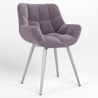 Обідній стілець Новий Стиль VENSAN PLUS HN ALU (BOX) SORO-65 (Фіолетовий) (NWS-129900)