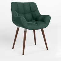Обеденный стул Новый Стиль VENSAN PLUS WOOD ANTR (BOX) PUMA-08 (Изумрудно-зеленый) (NWS-129870)
