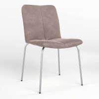 Обеденный стул Новый Стиль NICE ALU (BOX-1) PUMA-09 (Бледно-розовый) (NWS-122062)