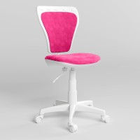 Крісло дитяче поворотне Новий Стиль MINISTYLE GTS WHITE P AB-16 (Рожевий) (NWS-124313)