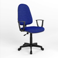 Кресло офисное поворотное Новый Стиль PRESTIGE II GTP CPT PL56 C-14 (Синий) (NWS-124475)
