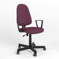 Кресло офисное поворотное Новый Стиль PRESTIGE II GTP (FREESTYLE) PM60 P C-29 (Вишневый) (NWS-124415)